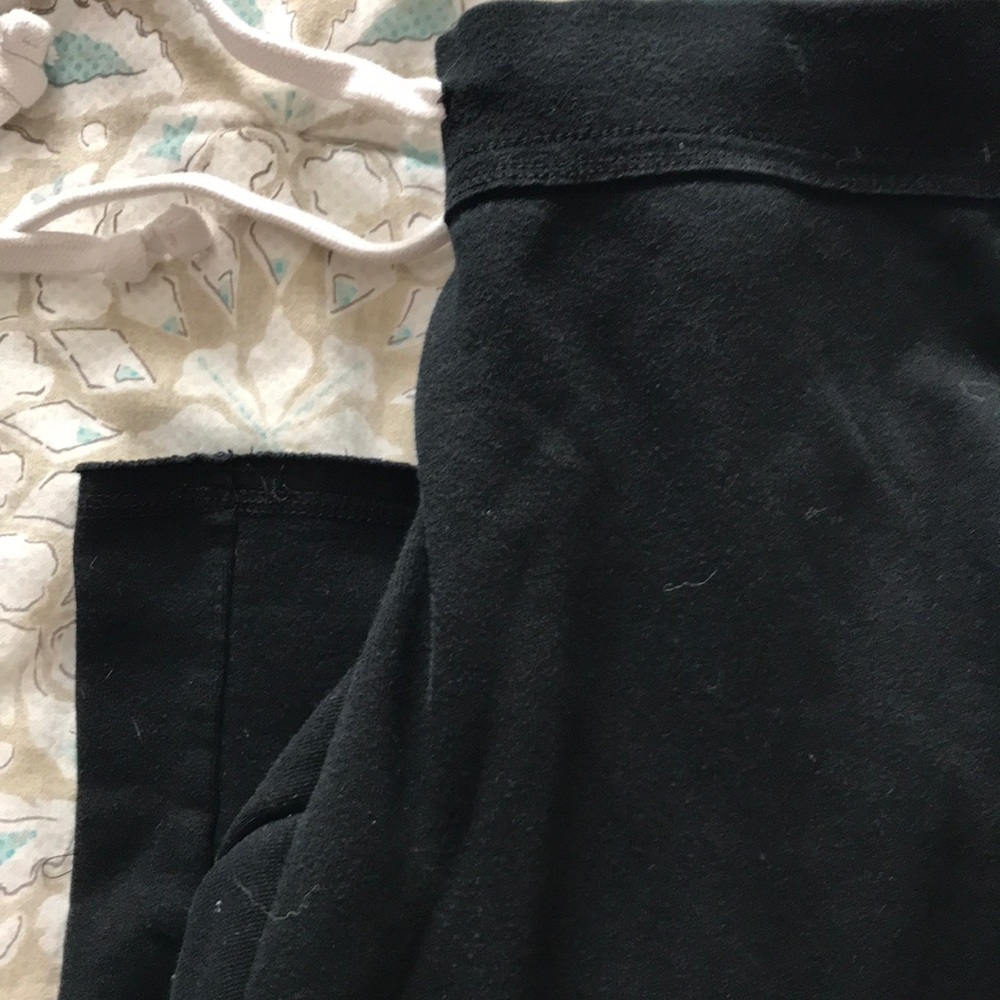 Black sweatpants